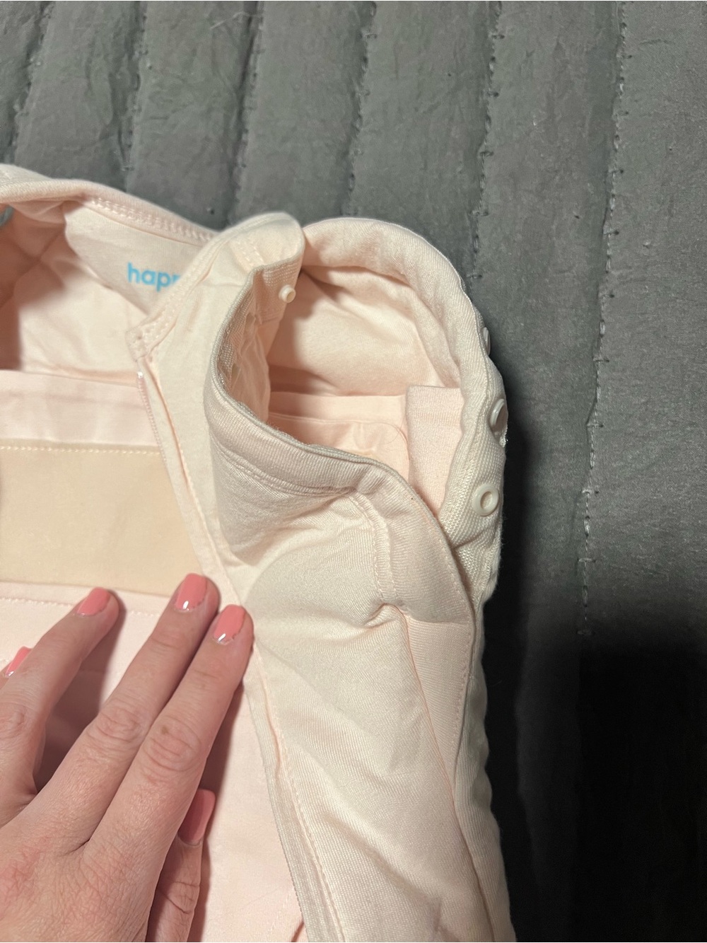 Happiest Baby - Pink Baby Swaddle Sleep Sack - Soft 2.0 tog (12-18lb) - Picture 3 of 4